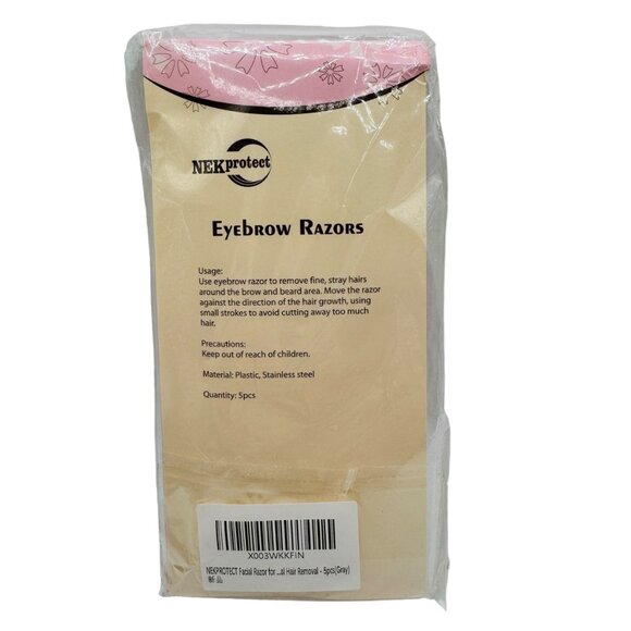 NEKprotect Eyebrow Razors - Set Of 5 - Picture 2 of 2